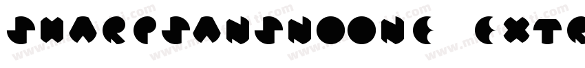 SharpSansNoOne ExtraBold字体转换